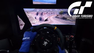 PSP GranTurismo with Steering Wheel Part 2 (Mazda Furai, Peugeot 206 WRC, Subaru Impreza WRC 2001)