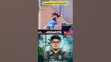 JONATHAN GAMING UNBELIEVABLE 1v3 CLUTCH🥵ON LIVE STREAM😍CLUTCH OR WOTT😱#jonathan #jonathangaming