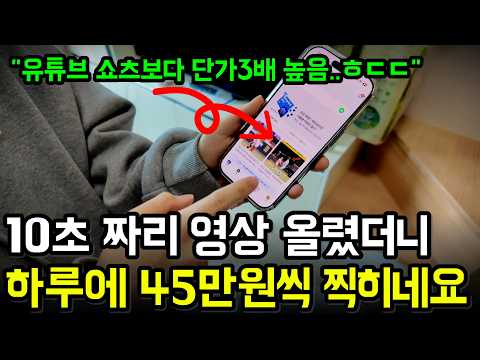 "유튜브 말고 네이버로 오세요" 10초짜리 영상 하나로 하루 45만원 버는 네이버 클립 크리에이터의 비밀 [ 온도스토리 | 부업의온도 ]