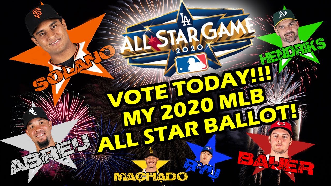 2020 MLB All Star Ballot OPEN!! VOTE TODAY.. Here Is My Ballot!! YouTube