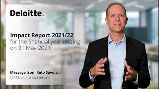 Deloitte Switzerland Impact Report 2020/21
