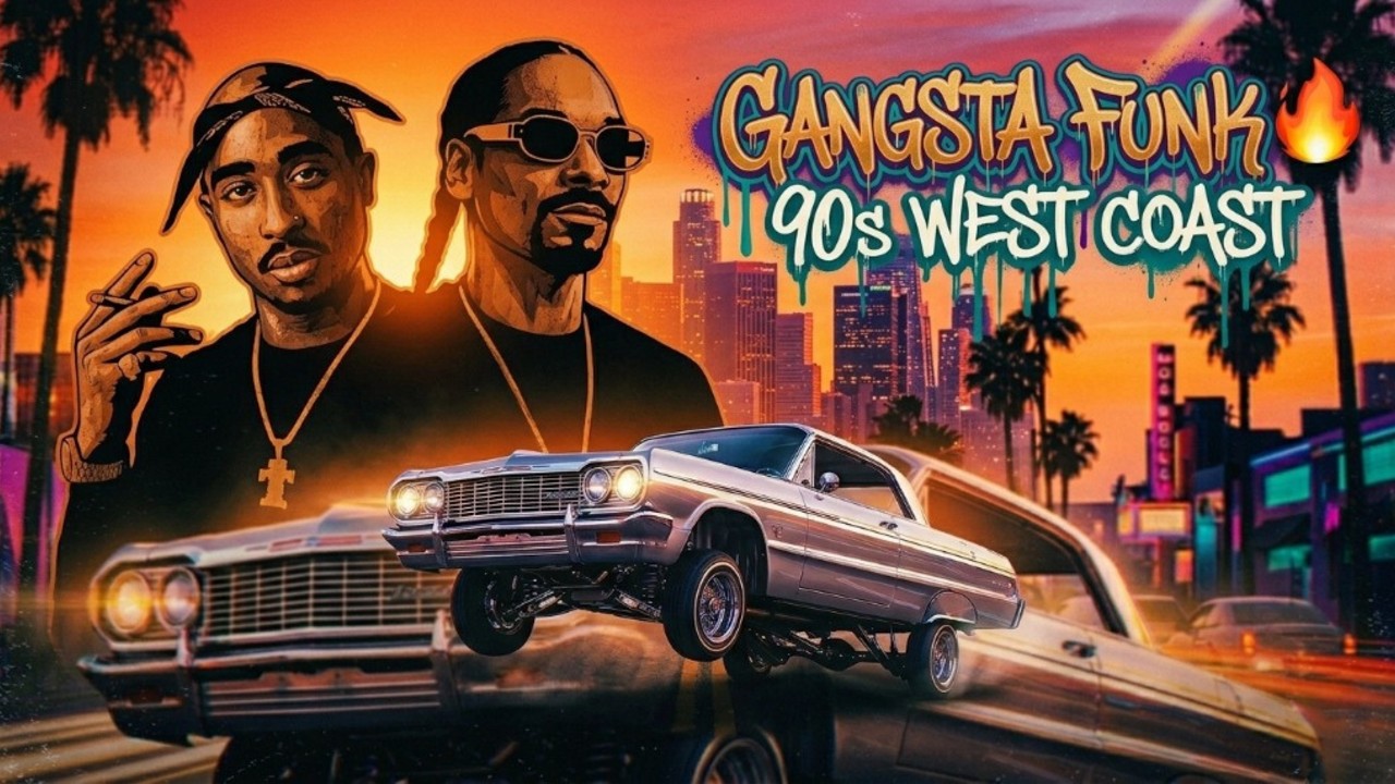 洋楽 G-RAP/2GM Gangsta Funk Groove: Best of 90s West Coast Old School Rap - YouTube