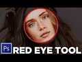 Photoshop Red Eye tool tutorial in Hindi