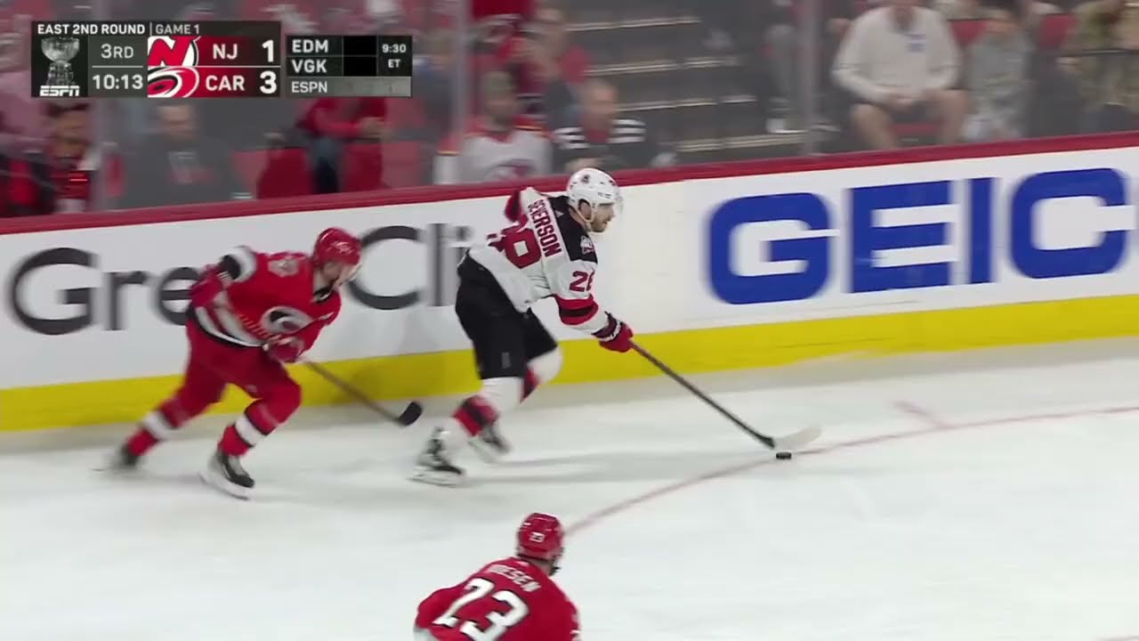 Sebastian Aho 0+1 vs New Jersey (EC SF Game 1)