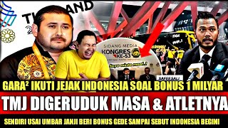 MALAYSIA SALAHKAN INDONESIA.!! Gara² Ikuti Jejak Soal Bonus 1 Milyar Reaksi TMJ \u0026 Safe Sali Nyesel 