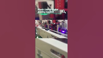 UV digital printing on plastice container lids