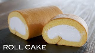 【ロールケーキ】【字幕解説】シェフパティシエが教えます 失敗しない Japanese Roll Cake