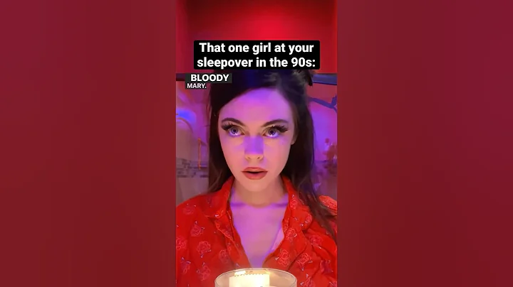 #90skids memories: That one girl who tried to scare you at sleepovers. #nostalgia