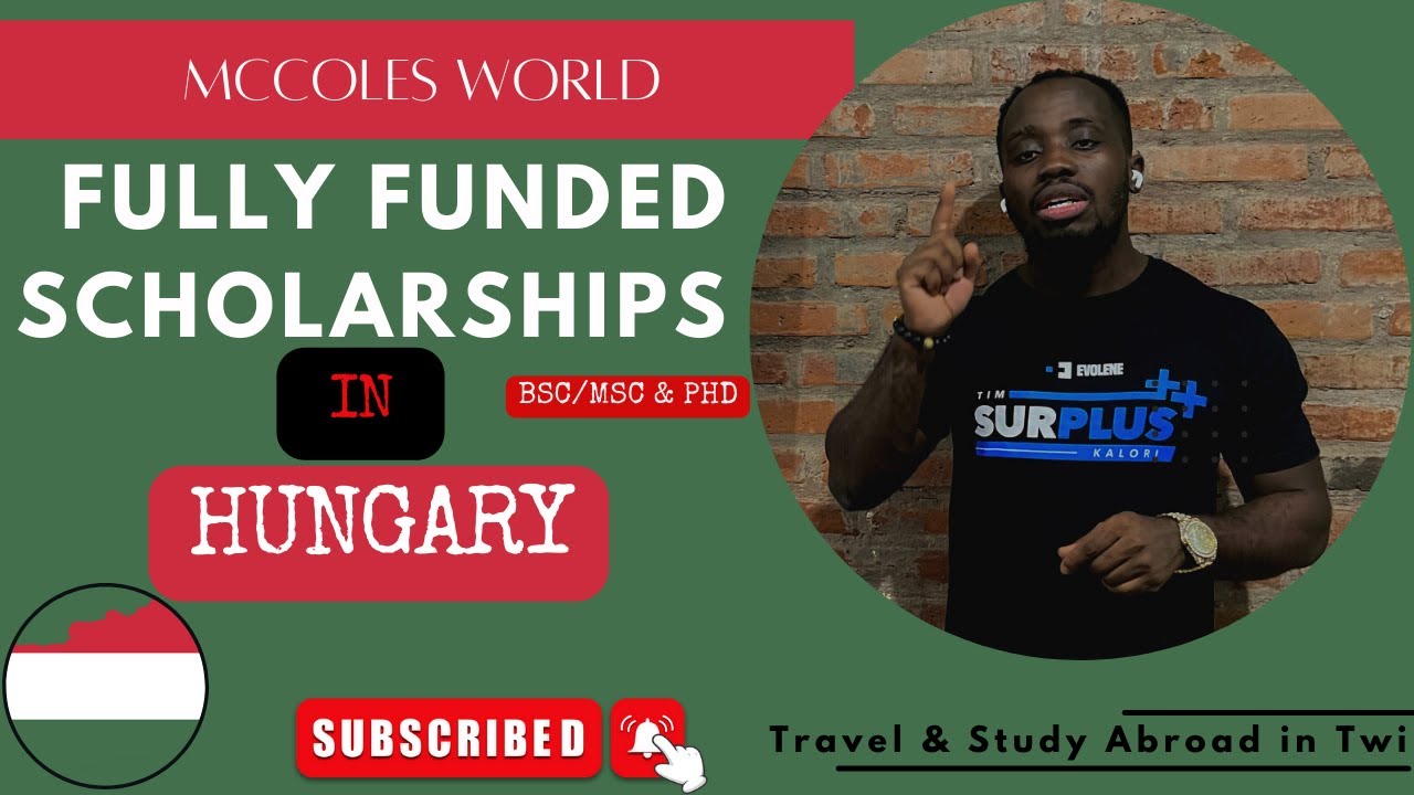 FULLY FUNDED SCHOLARSHIPS IN HUNGARY|| Study in Europe 2023|| BSc/ MSc ...