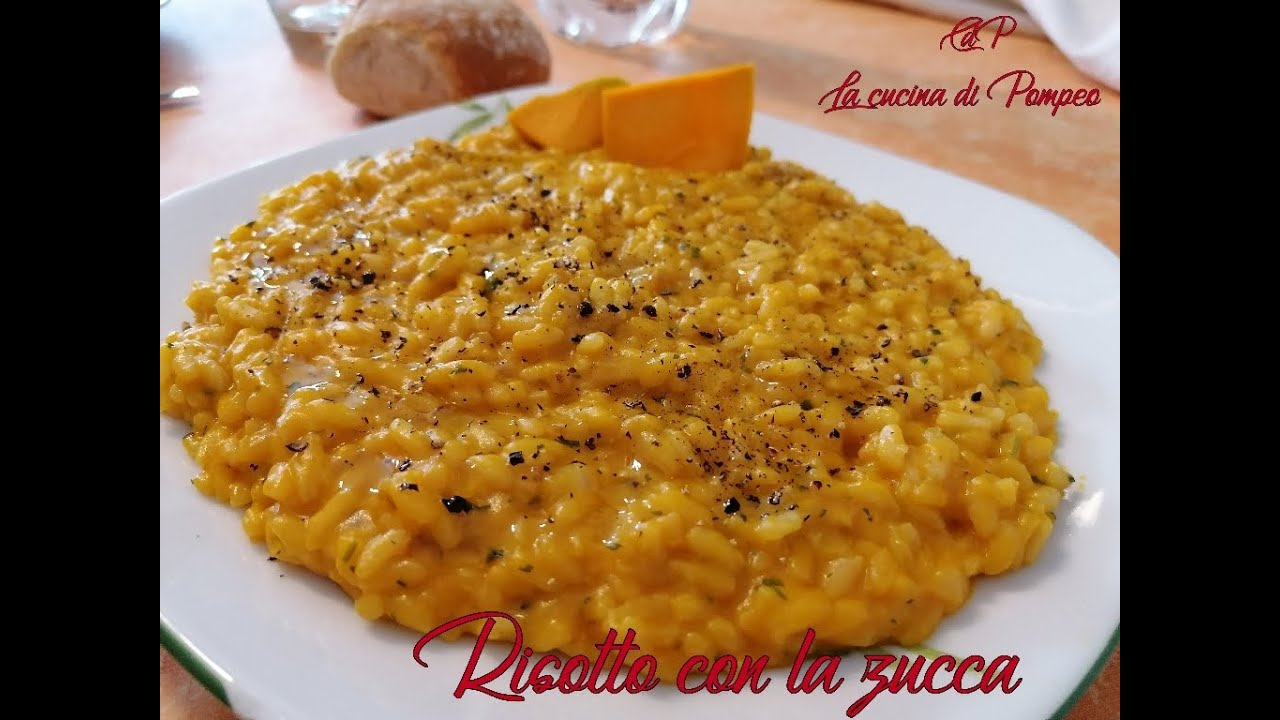 RISOTTO CON LA ZUCCA YouTube