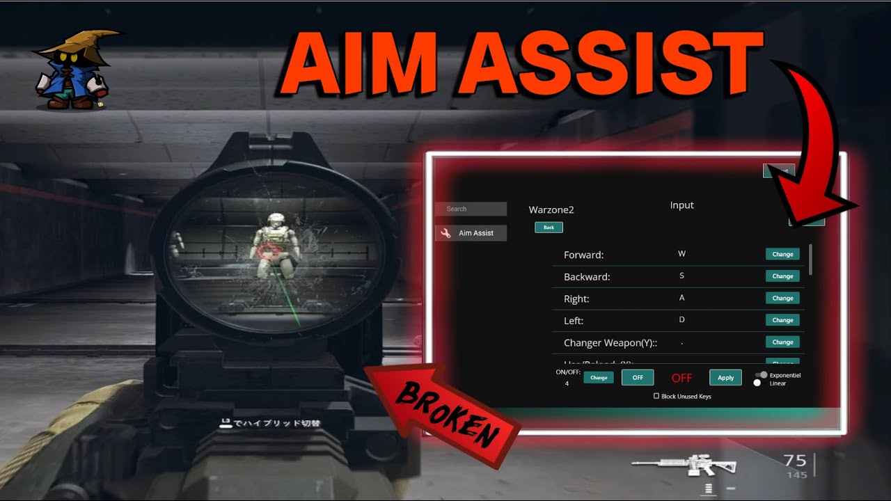 Como tener Aim Assist en teclado y raton para COD Warzone, MW2, MW3 no ...