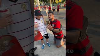 NPC na torcida do Flamengo #entretenimento #futebol #presentemisterioso