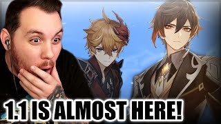 Genshin Impact Version 1.1 Announcement Trailer Reaction