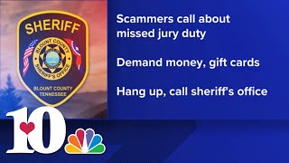 Blount Co. deputies warn of scammers calling people claiming they missed jury duty