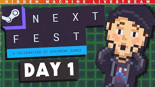 Steam Next Fest Demos with Matt (Day One)