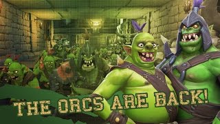 THE ORCS ARE BACK! - Orcs Must Die! Unchained Gameplay Trailer