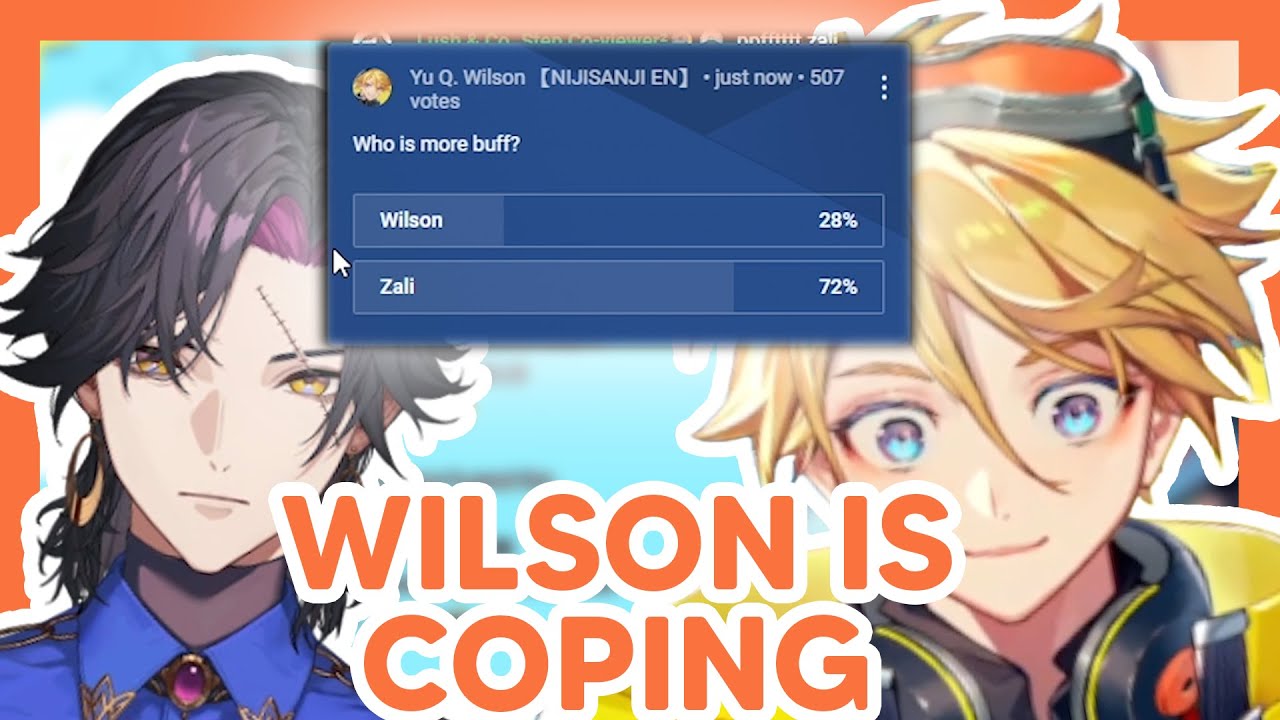 Zali makes Wilson coping about his body 【NIJISANJI EN】