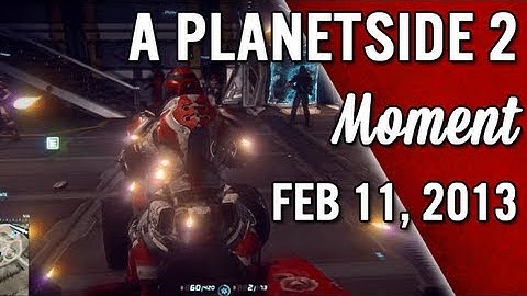R.I.P. Turbo Boost - Feb. 11, 2013 (PlanetSide 2 Moment)