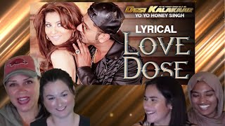 Americans' LOVE DOSE Full Video Song Reaction! | Yo Yo Honey Singh, Urvashi Rautela | Desi Kalakaar