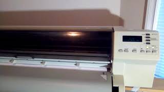 HP DESIGNJET 750C Plotter - Will it Run After 5 Years Inactive 