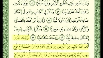 حفظ سورة مريم الوجه 5