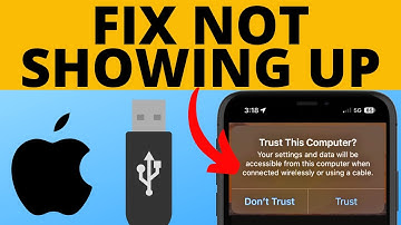 How to Fix Trust This Computer Not Showing Up on iPhone