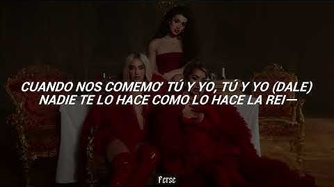 Lola Indigo, Maria Becerra, Villano Antillano - LA REINA REMIX (Letra)