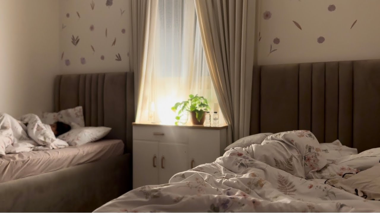 فلوق صباحي ممتع 😍❤️من الساعة 5 الفجر 🍃