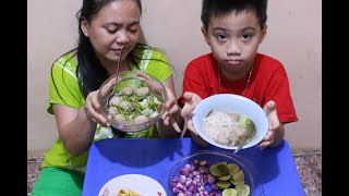 MAMA MAKAN BAKSO CABE RAWIT SEMUA.PAPA RAYMON LUTAM LALAP BAWANG MERAH