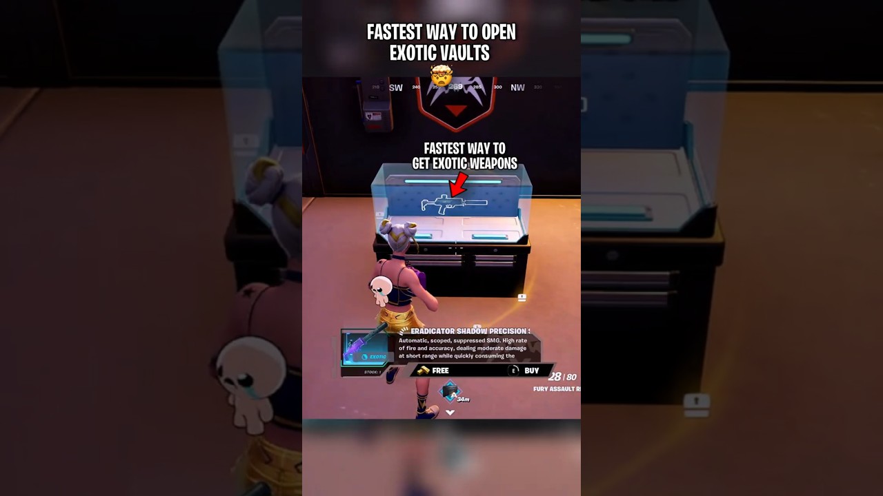 Fastest Way To Open Secret Vaults in Fortnite Season 4 💀 