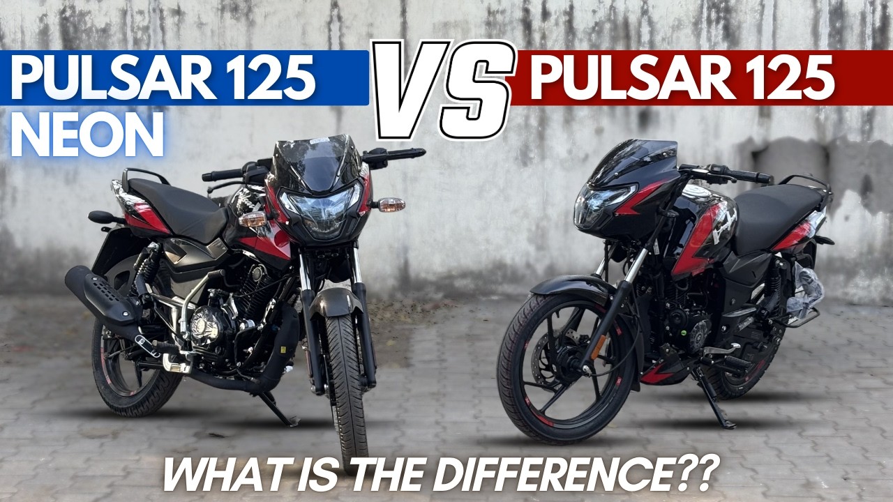 2026 Bajaj Pulsar 125 vs Pulsar 125 Neon - What is the difference? #pulsar125