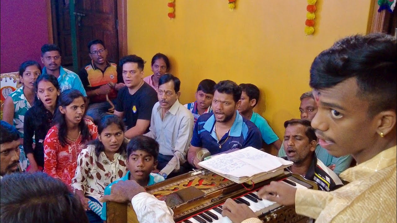 श्री गांगेश्र्वर प्रासादिक भजन मंडळ, खालची गावठणवाडी | बुवा कु.ओम धुरी #ganpatibappamorya #bhajan