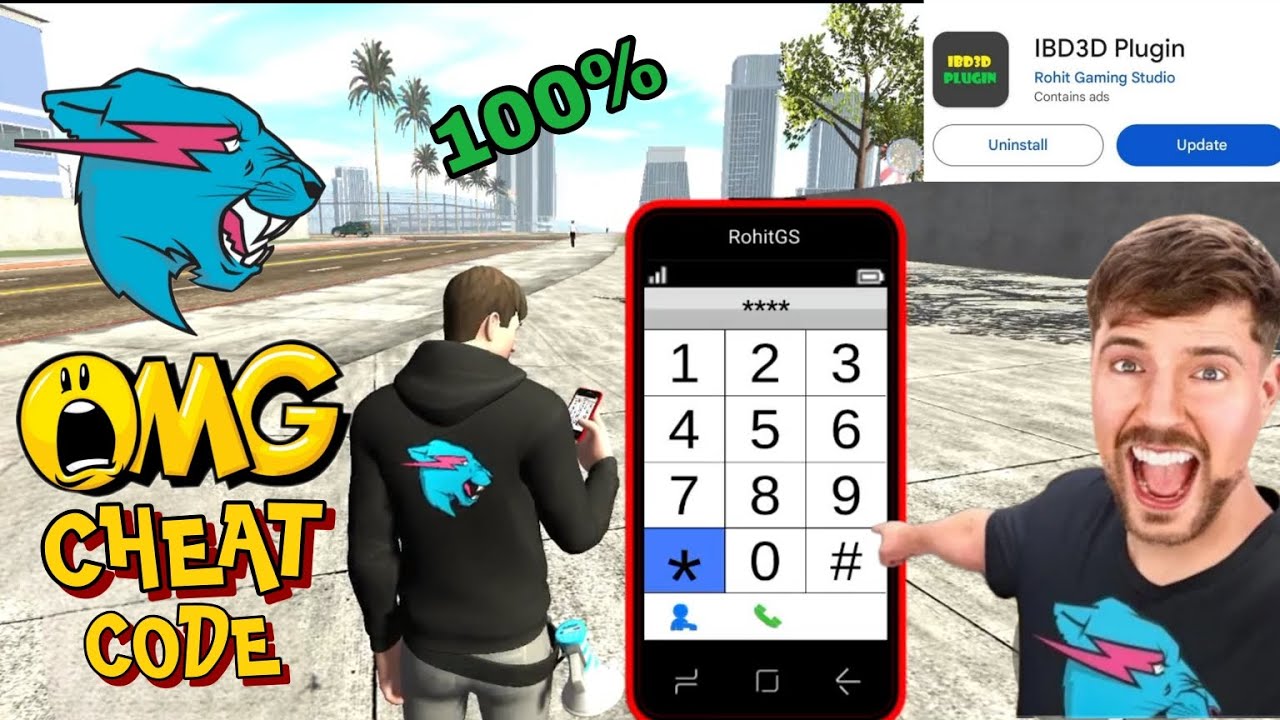Random Mr. Beast Qr Code Mr Beast File Link ? Indian Bike Driving 3D_ Mr Beast Cheat Code ...