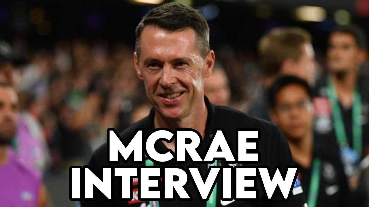 Craig McRae Interview on SEN