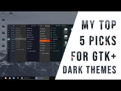 My Top 5 Picks for GTK+ Dark Themes for Ubuntu