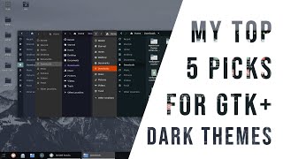 My Top 5 Picks for GTK+ Dark Themes for Ubuntu screenshot 4