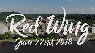 Red Wing MN Mississippi River St James Hotel Wedding 6-22-18 DJI Mavic Air 4k #neverfeltreiter