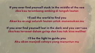 Bruno mars - count on me lirik + terjemahan