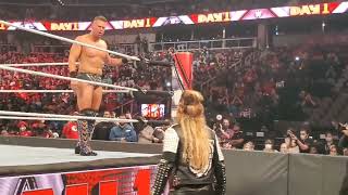 Celebrity Beth Phoenix comes to help her Husband Edge day 1 #wwe  #wweday1 Profile