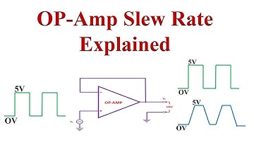 OP-Amp Slew Rate With Examples and Solutions (Operational Amplifier)