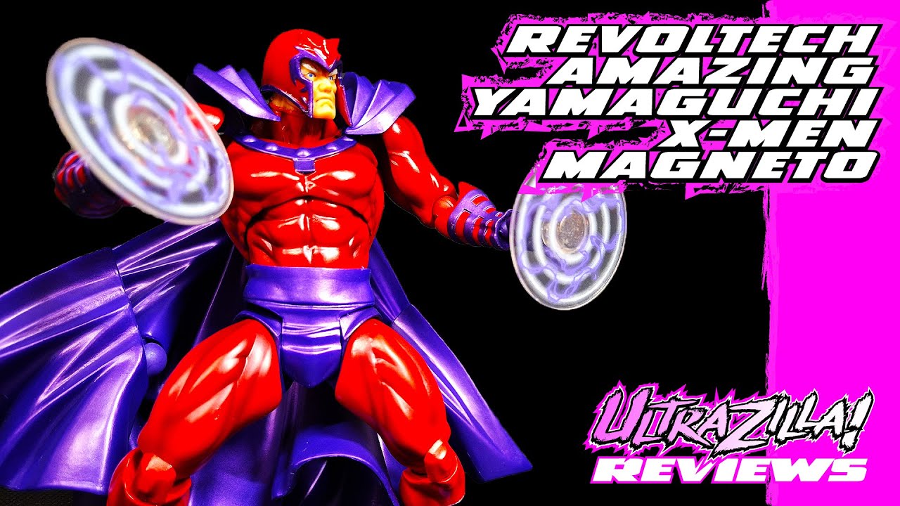 REVOLTECH AMAZING YAMAGUCHI X-MEN MAGNETO | Review 2586 - YouTube