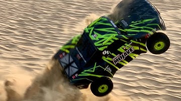 RC Desert Bash + Crashes / Arrma Mojave / Typhon 6s BLX