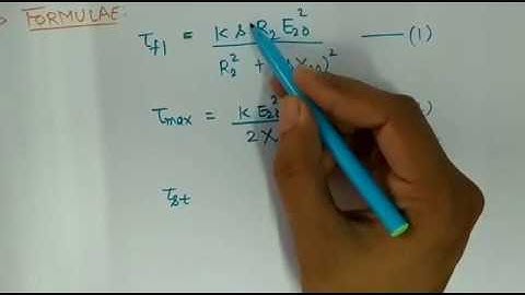 IM#8 Full load , starting and maximun torque in hindi, three phase induction motor