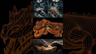 dragon vs badger 😨🤯 #shorts #wildlife #joerogan #science #animals