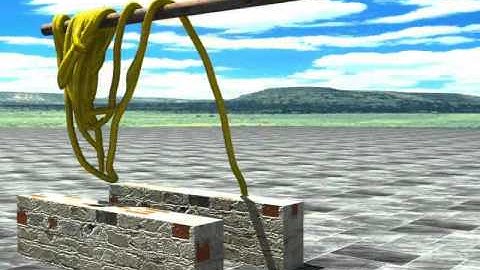 2 ropes with 3ds max animation simulation