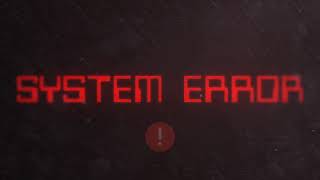 System Error Warning Alert