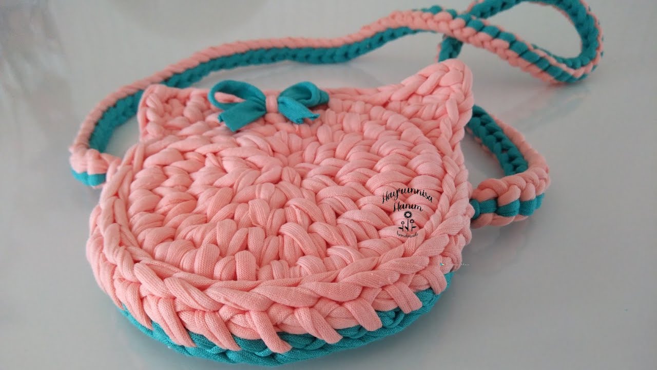 Penye İpten Cüzdan ya da Küçükler İçin Çanta Yapımı Video-1