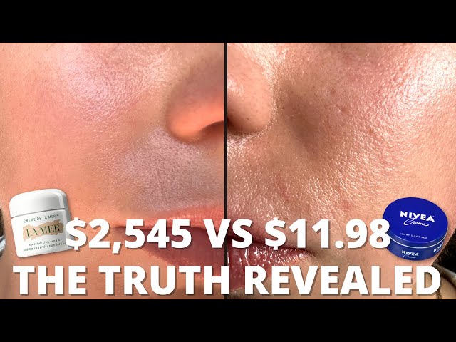 I Can't Believe My Skin After 60 Days!!! La Mer VS Nivea Dupe 