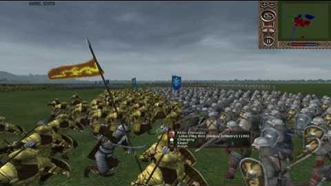 Third Age Total War-Dale & High Elves vs Rhun-The Last Stand