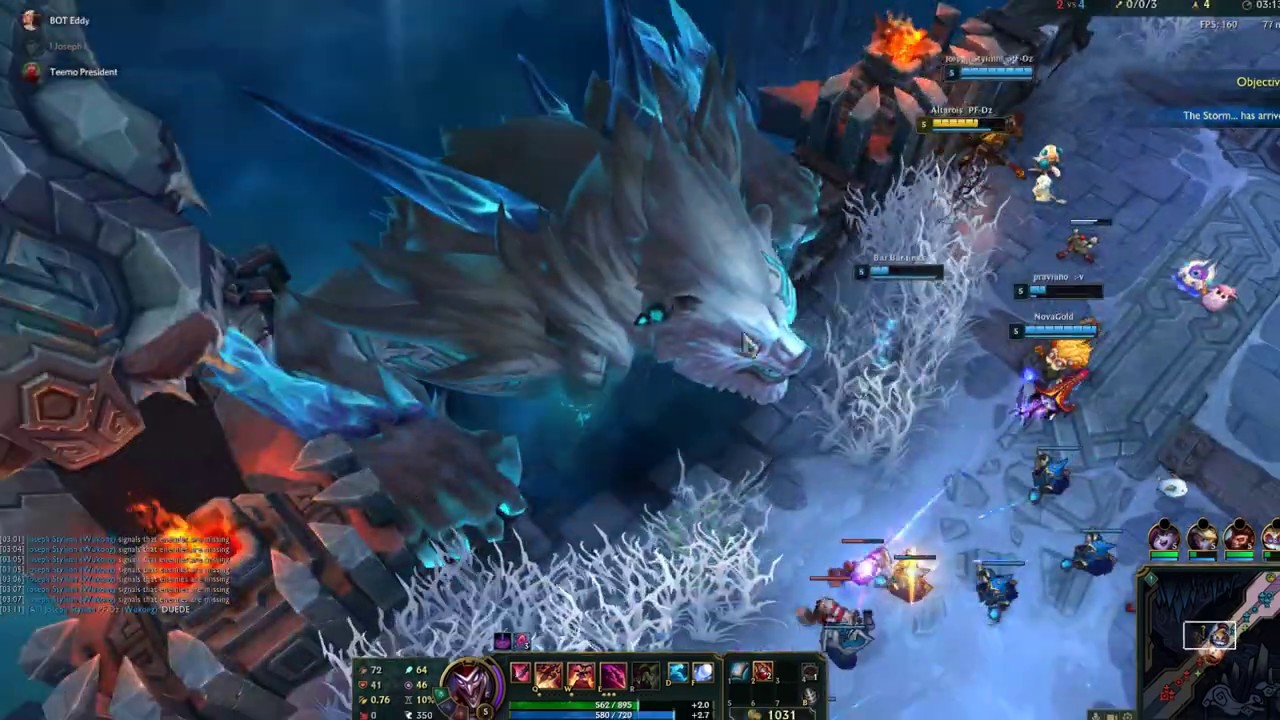 Volibear event in Aram | ( A storm is coming patch 10.9)- League Of Legends